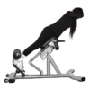 Chaise d'hyperextension romaine à 45 degrés, banc d'extension dorsale pour salle de sport