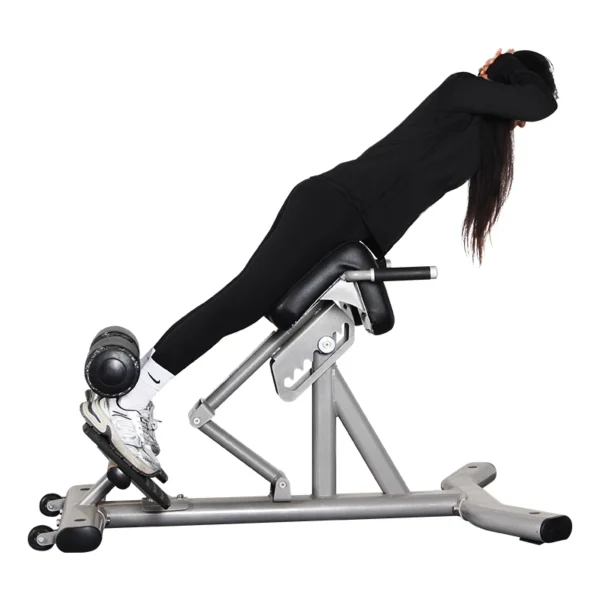 Chaise d'hyperextension romaine à 45 degrés, banc d'extension dorsale pour salle de sport