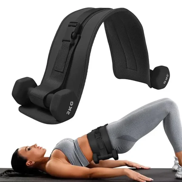 Ceinture de taille lestée réglable, pour les entraînements à domicile, l'entraînement avec haltères et le remodelage des hanches, équipement de fitness pour la maison
