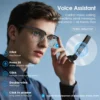 Nouvelles lunettes intelligentes 800W avec caméra Pixel 2026 pour hommes, enregistrement vidéo, reconnaissance photo IA, appel Bluetooth, traduction vocale, lunettes de soleil pour homme