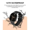 Smartwatch homme femme Fitness fréquence cardiaque pression artérielle piste BT appel étanche 2026 nouvelle montre intelligente