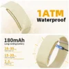 LIGE ECG + PPG Bracelet intelligent hommes femmes acide uricique graisse corporelle température BP cinq organes santé Smartwatch sport Fitness bande