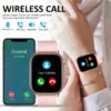 Nouvelle montre connectée sportive pour femme 2026, écran 2,01 pouces, étanche IP68K, GPS, appels Bluetooth, suivi santé et fréquence cardiaque, bracelet