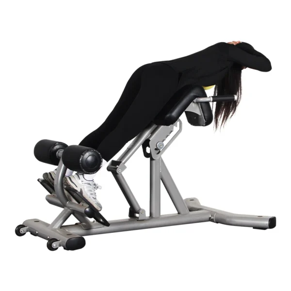 Chaise d'hyperextension romaine à 45 degrés, banc d'extension dorsale pour salle de sport