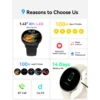 Smartwatch homme femme Fitness fréquence cardiaque pression artérielle piste BT appel étanche 2026 nouvelle montre intelligente