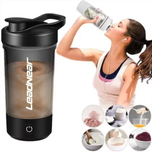 Nouveau Shaker tasse USB charge Shaker tasse pour protéines Shaker repas remplacement Shake Portable salle de sport bouteille d'eau tasse de mélange