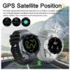 Nouvelle Montre Connectée Professionnelle 2027, Écran AMOLED 1,53'', GPS, Boussole, Plus de 100 Modes Sportifs, Appel Bluetooth, Étanche 3ATM, pour Hommes