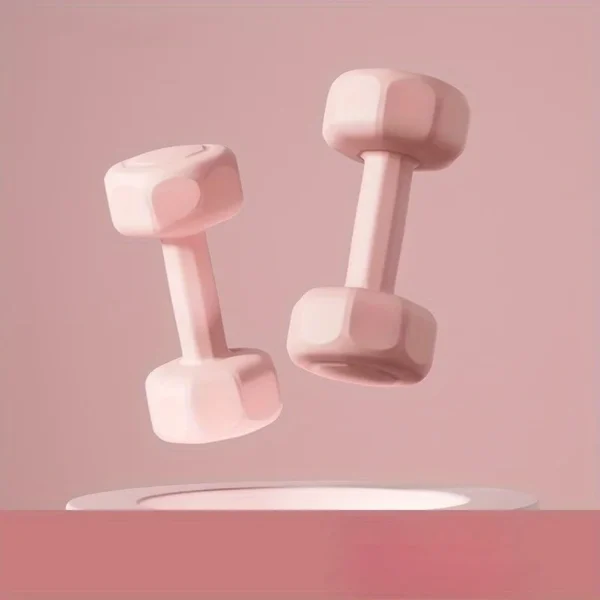 Ensemble d'haltères pour femmes, 1 kg, pour entraînement aérobique, musculation, salle de sport, fitness à domicile