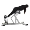 Chaise d'hyperextension romaine à 45 degrés, banc d'extension dorsale pour salle de sport
