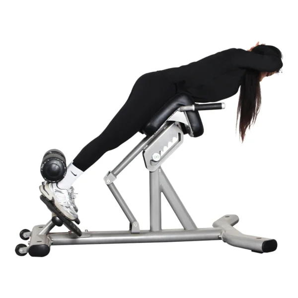 Chaise d'hyperextension romaine à 45 degrés, banc d'extension dorsale pour salle de sport