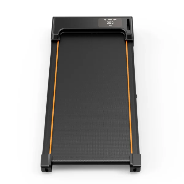 Tapis de course Vitesse de 1 à 6 km/h, capacité de 100 kg, moteur de 0,55 CV, écran LED, télécommande, pour la maison et le bureau
