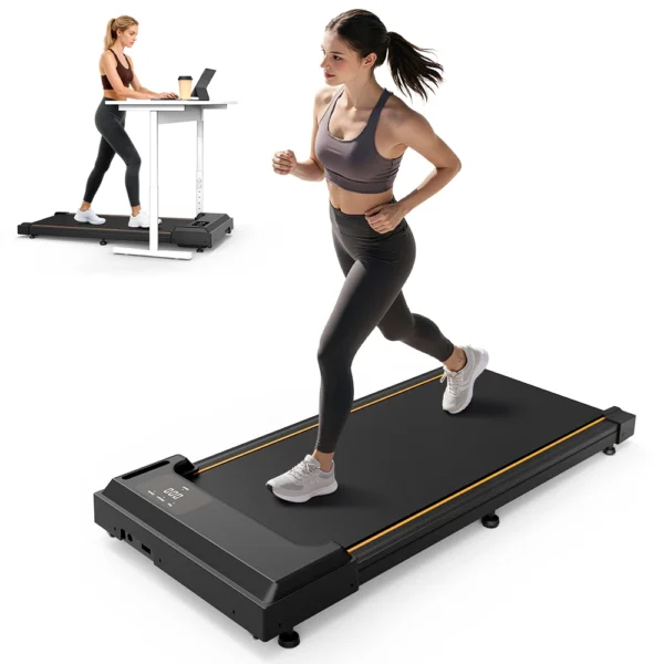 Tapis de course – Écran LED, vitesse de 1 à 6 km/h, moteur 2,25 CV, zone de course de 900 x 380 mm, utilisation domestique