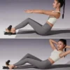Barre d'assistant assis avec bande de résistance, support de pied assis pour entraînement de base abdominale d'intérieur avec double ventouses, exercice de gymnastique à domicile