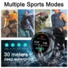 Nouvelle Montre Connectée Professionnelle 2027, Écran AMOLED 1,53'', GPS, Boussole, Plus de 100 Modes Sportifs, Appel Bluetooth, Étanche 3ATM, pour Hommes