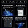 Lunettes de soleil intelligentes HD AI pour hommes et femmes, 800W, traduction AI, lecture de musique, enregistrement vidéo HD 8K, changement de couleur, nouveauté 2026