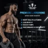 L-Arginine Boost Endurance | Boost Capsules végétariennes de supplément de précursseur d'oxyde nitrique masculine