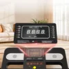 Tapis de course pliable pour la maison : réglage de l'inclinaison de 0 % à 12 %, vitesse de 1 à 14 km/h, capacité de charge de 150 kg, ultra-silencieux, écran LED, 12 programmes d'entraînement, équipement de fitness à domicile