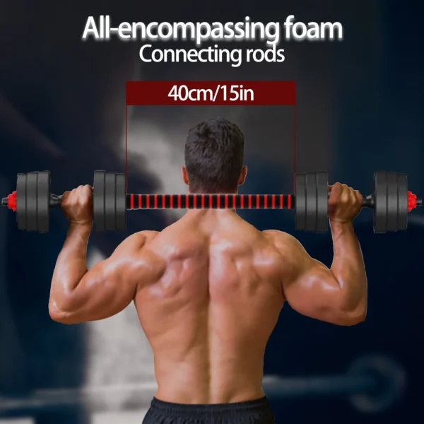 Haltères 10Kg/20Kg, équipement d'intérieur de fitness pour hommes, poids réglable, spécial pour l'entraînement musculaire des bras dans le dortoir à domicile, ensemble d'haltères pour hommes et femmes