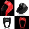kf-H4ddc7d6c5a09459f9ae596658ba3edd6F Adulte hommes femmes professionnel MMA tête équipement coup de pied boxe gardes de protection tête protecteurs couvre-chef Sparring lutte casque