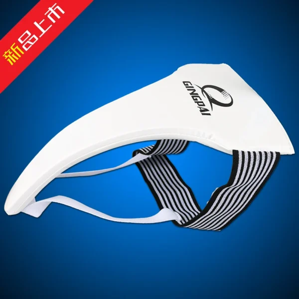 Protecteur d'aine de Taekwondo blanc de haute qualité, pour hommes, femmes et enfants, protection d'entrejambe, coup de pied, boxe, karaté, Support de haute qualité