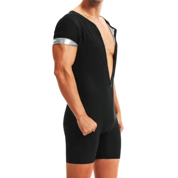 Combinaisons de Sauna pour hommes, combinaisons de transpiration chaude, entraîneur de taille, perte de poids pour Fitness, exercice de gymnastique, vêtements d'entraînement, body brûlant les graisses