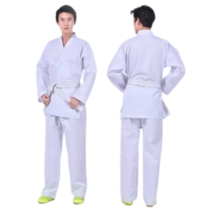 Équipement de karaté à manches longues trempé, uniforme Gi, jéet kune do, taekwondo, melon al, enfants et adultes