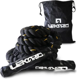 Corde à pondérée 18 mm x 3 M 2lb, pour Fitness, lourd, 10 pieds, pour femmes et hommes, entraînement au combat, Fitness