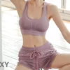 Ensemble de course pour femmes, vêtements de fitness d'été, exercice de yoga, populaire, séchage rapide, mince, amincissant, respirant, course du matin en plein air