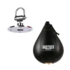 Ballon de vitesse de boxe en forme de poire avec motif de tapis, entraînement de boxe pour la vitesse et la coordination, compatible avec la base de spinner