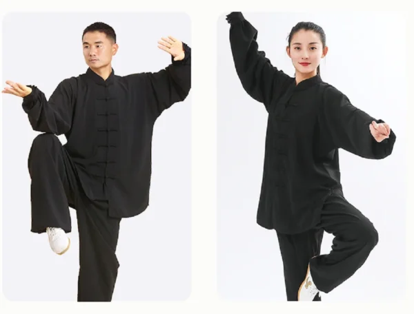 Costume traditionnel chinois Kung Fu pour hommes et femmes, vêtements de Sport de plein air décontractés, uniforme d'arts martiaux Tai chi, ensembles veste et pantalon, offre spéciale