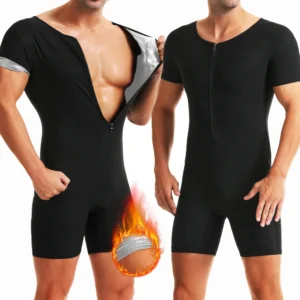 Combinaisons de Sauna pour hommes, combinaisons de transpiration chaude, entraîneur de taille, perte de poids pour Fitness, exercice de gymnastique, vêtements d'entraînement, body brûlant les graisses