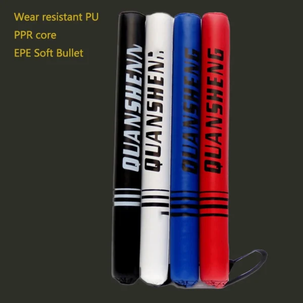 Bâton d'entraînement de boxe en cuir PU, 1 pièce, cible de vitesse de combat, Muay Thai MMA Dodge, bâton de réaction, équipement de Kickboxing Taekwondo