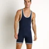 Combinaison de boxe Pro pour hommes, maillots de lutte classiques, combinaison de boxe trempée, vêtements de levage WePackage, entraînement de gym, collants de match de lutte