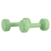 Ensemble d'haltères pour femmes, 2 pièces, 1 kg, pour entraînement aérobique, musculation, salle de sport, fitness à domicile