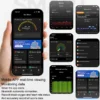 Nouveau bracelet intelligent de suivi de la forme physique, étanche IPX8, moniteur de fréquence cardiaque, moniteur de sommeil, podomètre, rappel d'appel, montre connectée pour hommes et femmes
