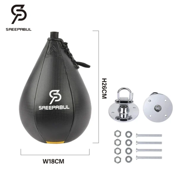 Ensemble de balles de vitesse en forme de formage pour entraînement de boxe, accessoire de fitness, levier de vitesse quotidien, sac de frappe gonflé, livraison gratuite
