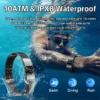 Nouveau bracelet intelligent de suivi de la forme physique, étanche IPX8, moniteur de fréquence cardiaque, moniteur de sommeil, podomètre, rappel d'appel, montre connectée pour hommes et femmes