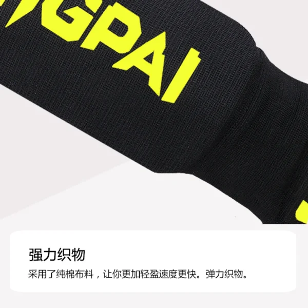 Protège-tibia en coton, équipement de protection du pied, soutien de rinçage, leggings de boxe, karaté, Sanda, Taekwondo, Muay Thai