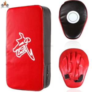 Ensemble de coussinets et mitaines de boxe 2 en 1, coussinets de frappe et gants d'entraînement pour adultes, Kickboxing de gymnastique à domicile pour jeunes, perceuses MMA
