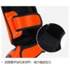 Une paire de protège-tibia de boxe en cuir PU de haute qualité, protection de cheville, MMA Muay Thai, jambières d'entraînement, protège-tibia léger