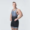 Hommes Powerlift bretelles costume lutte Singlets combinaison body maillots de bain Sport Fitness vêtements course Speedsuit collants