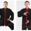 Costume traditionnel chinois Kung Fu pour hommes et femmes, vêtements de Sport de plein air décontractés, uniforme d'arts martiaux Tai chi, ensembles veste et pantalon, offre spéciale