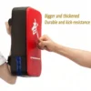 Cible de frappe en cuir PU pour Taekwondo, Taekwondo Kick Pad, Sac de frappe, Sac de sable, Équipement d'entraînement de fitness, Cible de frappe incurvée