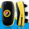 Coussinets courbes MMA Muay Thai TKD, mitaines de poinçonnage en cuir PU Sanda Taekwondo Kickboxing boxe main pied arc carré cible 1 pièce