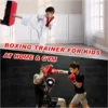 Ensemble de coussinets et mitaines de boxe 2 en 1, coussinets de frappe et gants d'entraînement pour adultes, Kickboxing de gymnastique à domicile pour jeunes, perceuses MMA