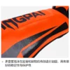 Une paire de protège-tibia de boxe en cuir PU de haute qualité, protection de cheville, MMA Muay Thai, jambières d'entraînement, protège-tibia léger