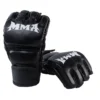 Gants d'entraînement de boxe professionnels, coussin en cuir demi-doigt pour adultes, Sanda boxe UFC, sac de sable d'entraînement, jointures