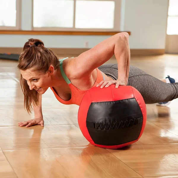 Balle médicale murale, Fitness, lancer, slams d'entraînement de base, exercice de force de puissance, entraînement de gymnastique à domicile, peut charger 2 -15kg librement vide