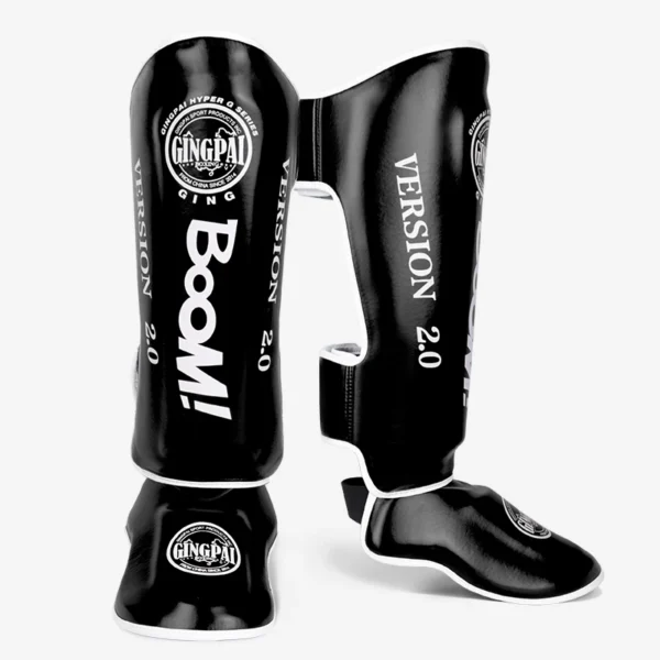 Muay Thai protège-jambes Sanda combat avec pieds dos protège-tibia boxe épaissi combat équipement de protection cheville Taekwondo