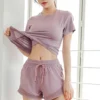 Ensemble de course pour femmes, vêtements de fitness d'été, exercice de yoga, populaire, séchage rapide, mince, amincissant, respirant, course du matin en plein air